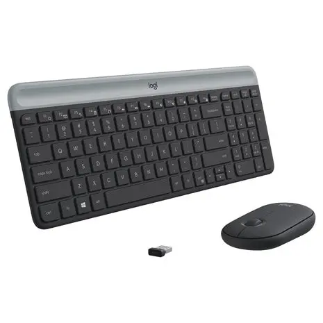 Logitech Mk470 Slim Wireless Keyboard And Mouse Combo 1