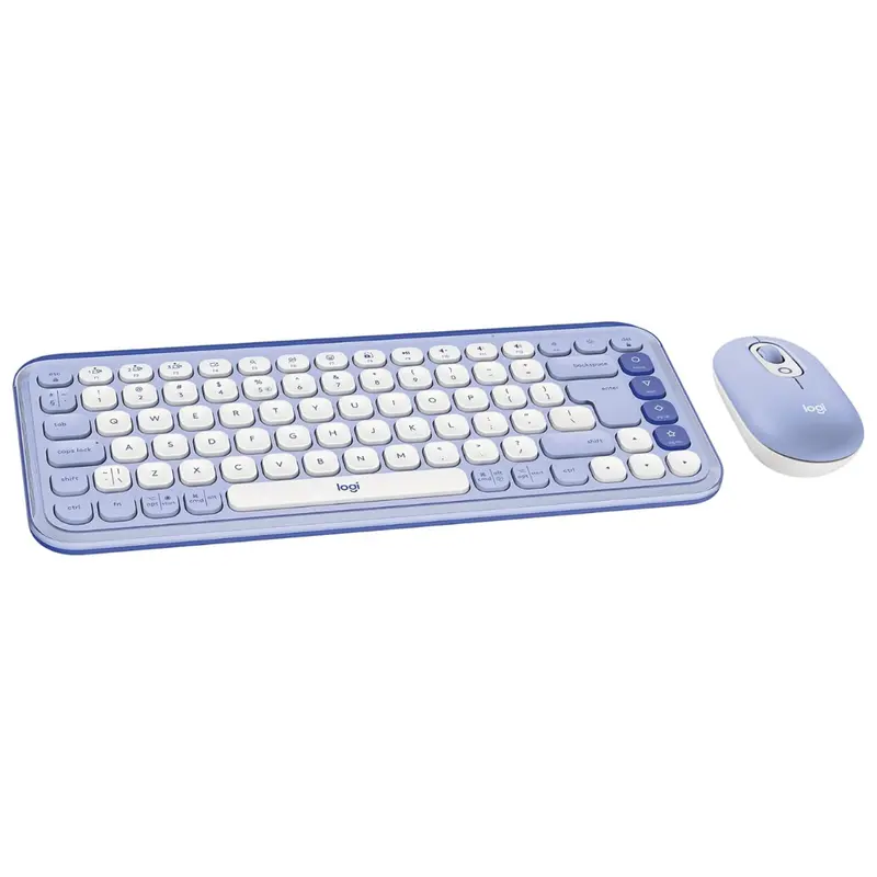 Logitech Pop Icon Bluetooth Wireless Keyboard & Mouse Combo 1