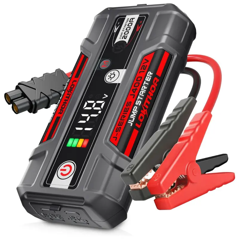 Lokithor J400 2000A 12V Portable Lithium Jump Starter 1