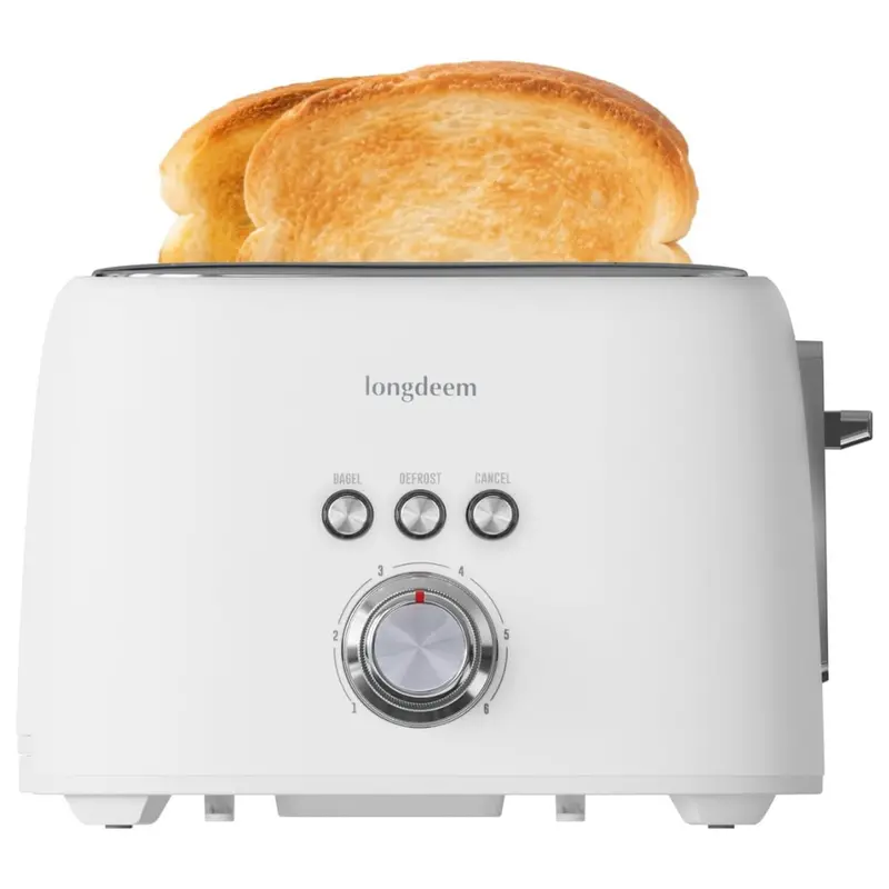 Longdeem 2-Slice Stainless Steel Toaster 1