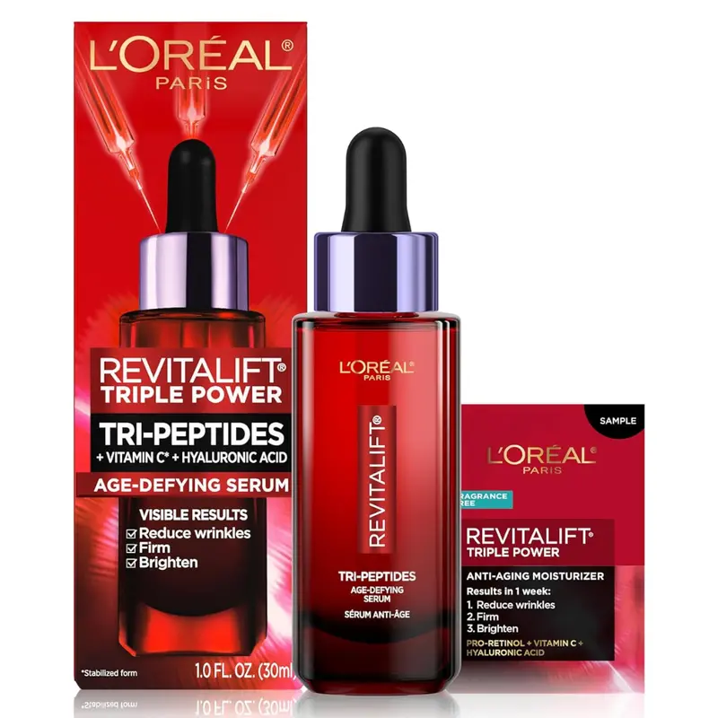 L'oreal Paris Revitalift Triple Power Age-Defying Face Serum 1