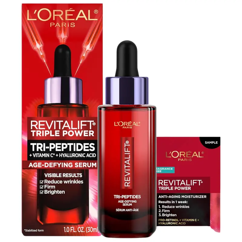 L'oreal Paris Revitalift Triple Power Age-Defying Face Serum 1