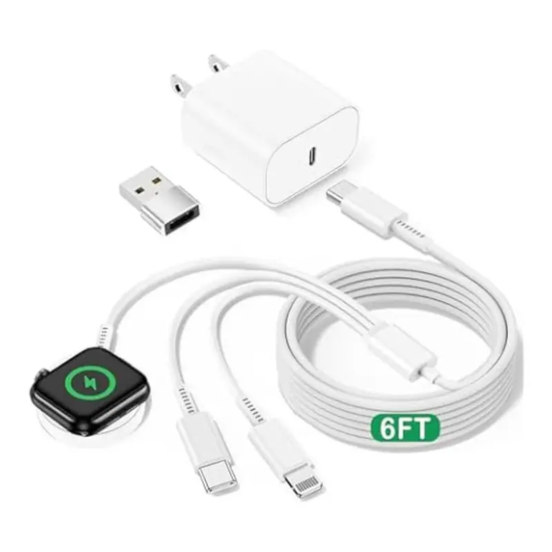 Luckinllyy 3-In-1 Charger For Apple Devices 1