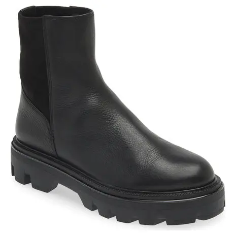 Lug Sole Chelsea Bootie 1