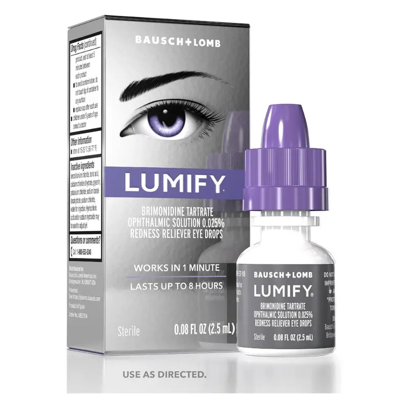 Lumify Redness Reliever Eye Drops 0.08 Ounce (2.5Ml) 1