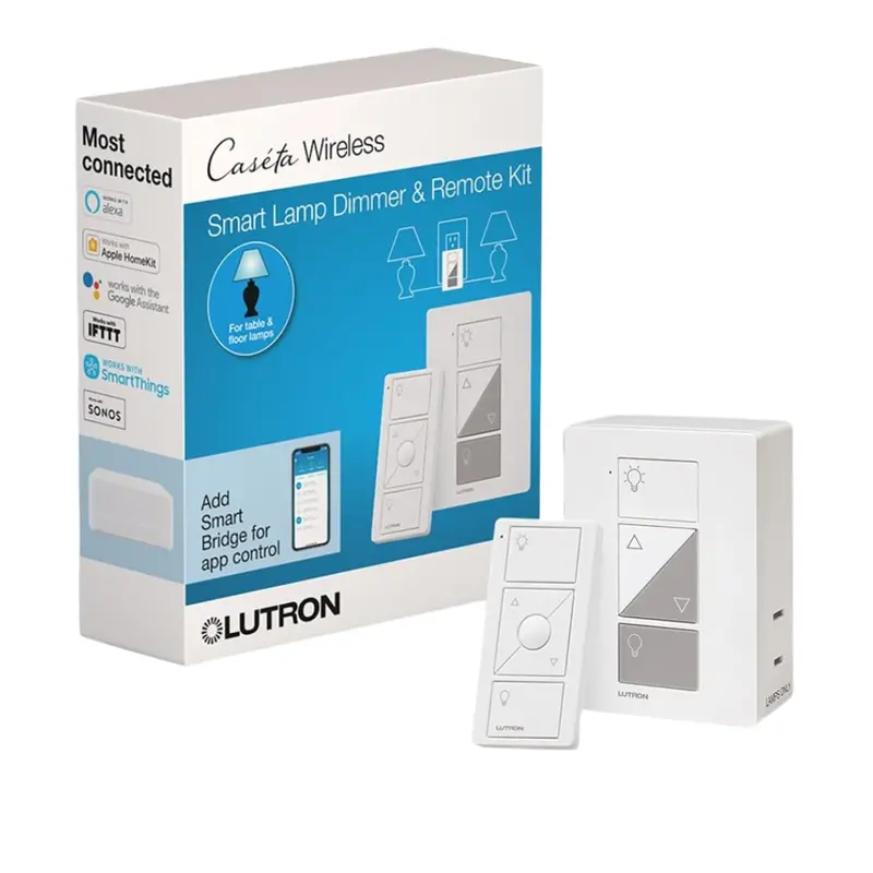 Lutron Caseta Plug-In Smart Lamp Dimmer Switch Kit 1