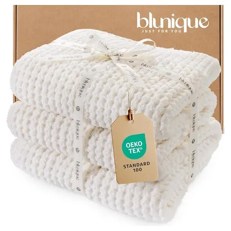 Luxury Cozy Waffle Knit Throw Blanket 1