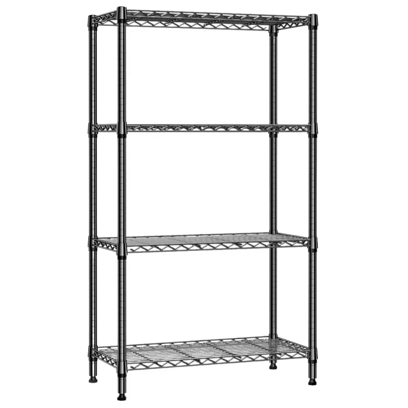 M Mzg 1000 Lbs 4-Tier Wire Rack Storage Organizers 1
