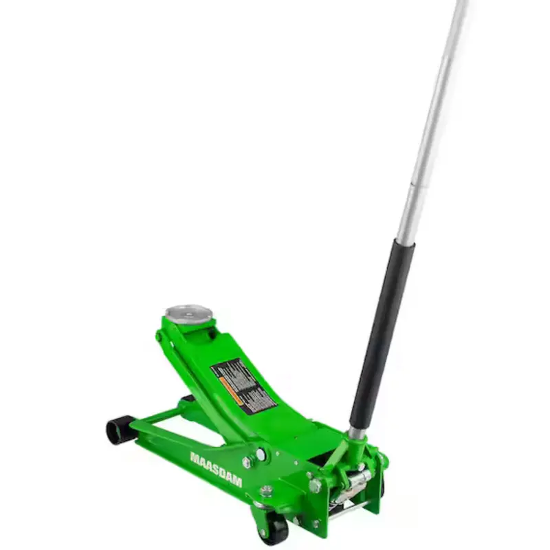Maasdam 3-Ton Low Profile Floor Jack With Quick Lift (3 Colors) 1