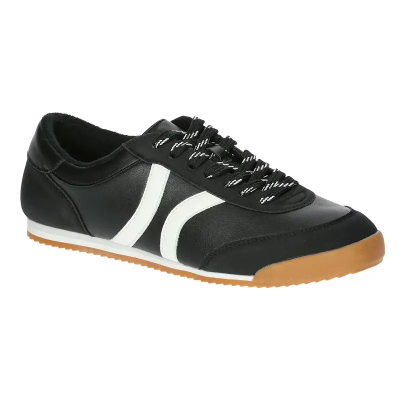 Madden Nyc Women's Gum Sole Lace-Up Low Sneakers 1