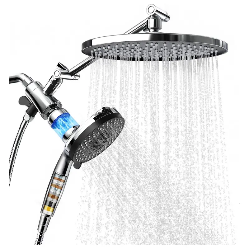 Magnetic 10 Spray Handheld High Pressure Rainfall Shower Head 1