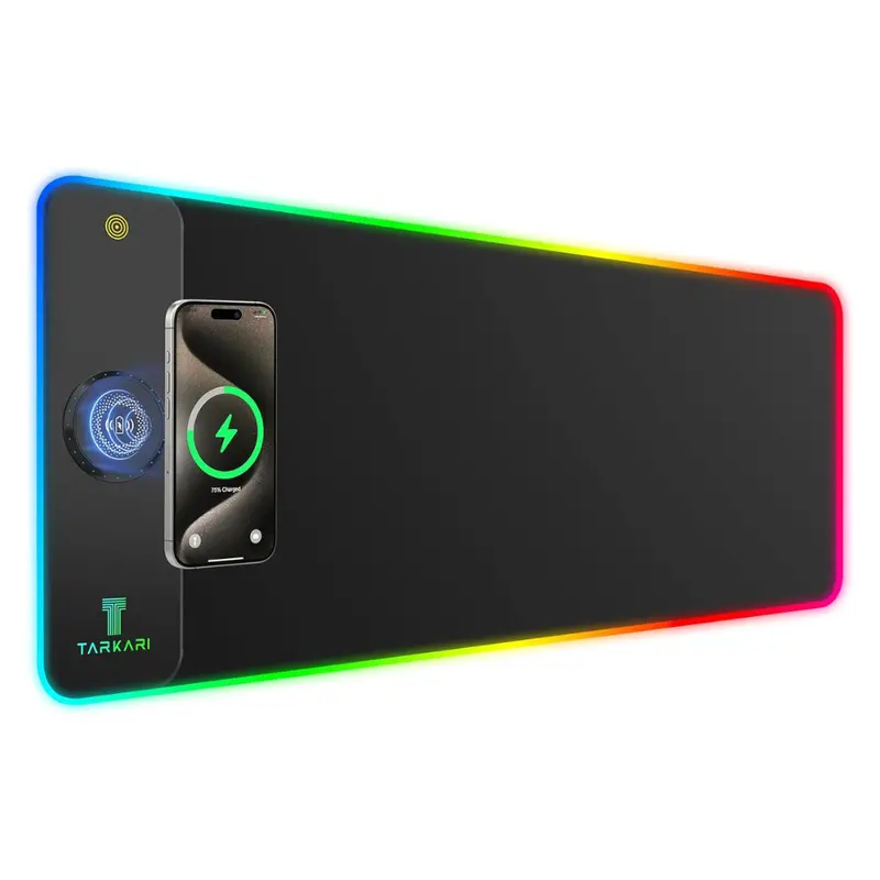 Magnetic Waterproof Wireless Charging Rgb Mouse Pad 1