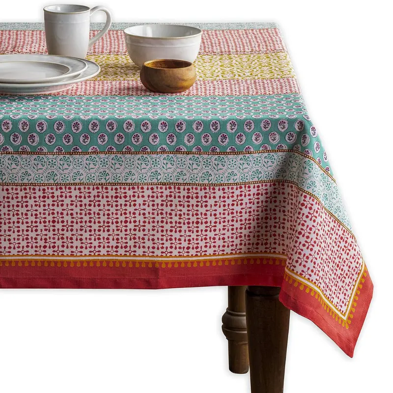 Maison D' Hermine Rectangle 100% Cotton 70 X 90" Tablecloth 1