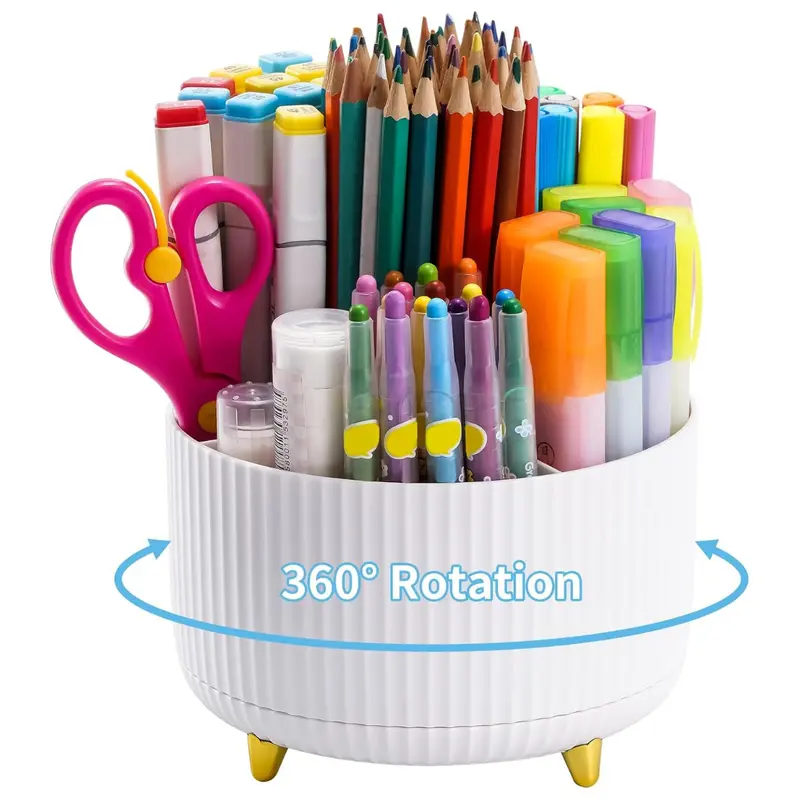Marbrasse 360-Degree Rotating Pen Holder 1