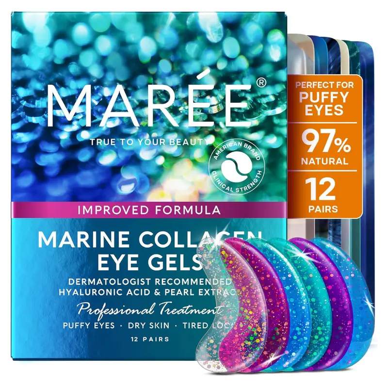Maree Eye Gel Pads With Natural Marine Collagen & Ha 1