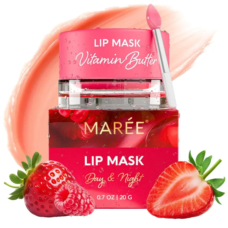 Maree Overnight Lip Mask With Hyaluronic Acid And Collagen 1