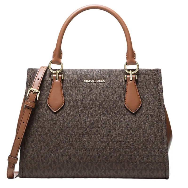 Marilyn Medium Signature Logo Convertible Satchel (2 Colors) 1