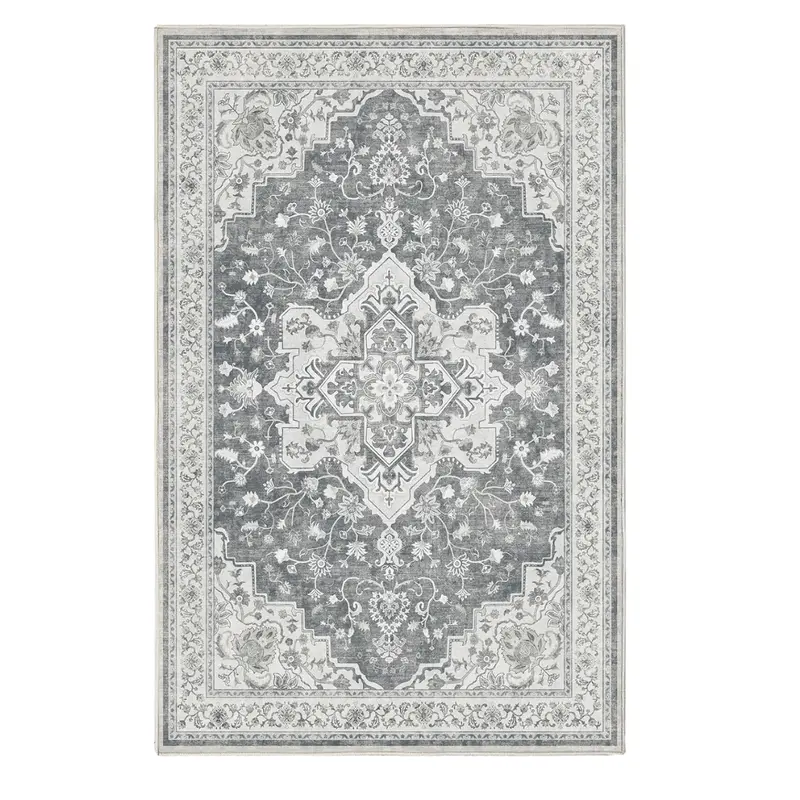 Marsail 6Ft X 9Ft Machine Washable Area Rug 1