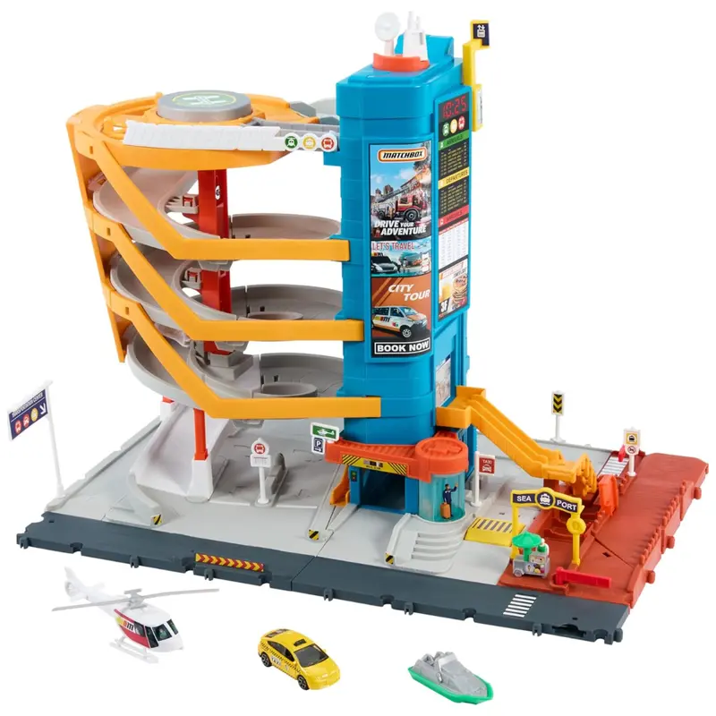Matchbox Kids Action Drivers Transportation Center Playset W/ Accessory 1