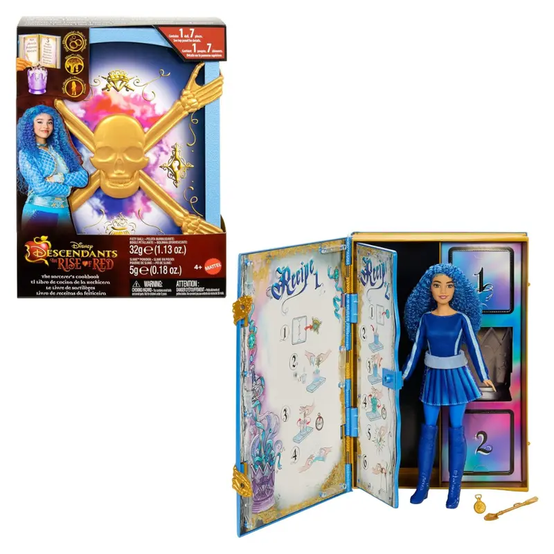 Mattel Disney Descendants: The Rise Of Red Doll & Playset 1