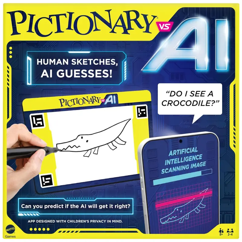 Mattel Games Kids Pictionary Vs. Ai Family Game 1