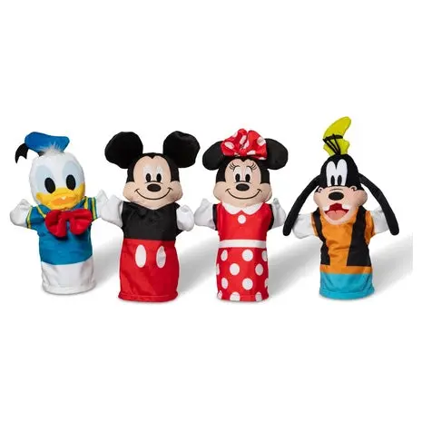 Melissa & Doug Disney Mickey Mouse & Friends Soft & Cuddly Hand Puppets 1