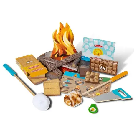 Melissa & Doug Let's Explore Campfire S’Mores Set 1