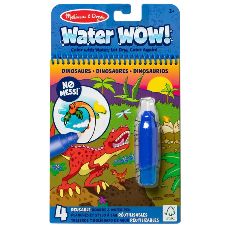 Melissa & Doug On The Go Water Wow! Reusable Activity Book Pad 1