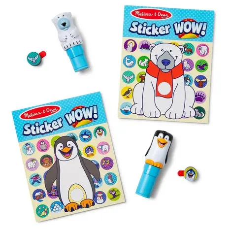 Melissa & Doug Sticker Wow! Winter Arts And Crafts Collectibles 1