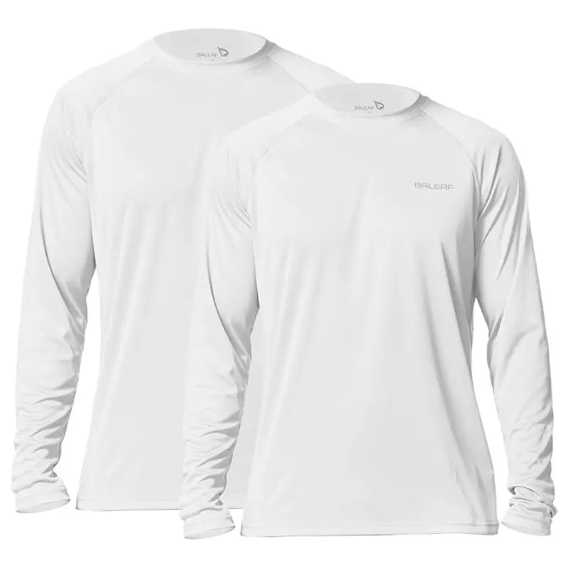 Men's 2-Pack Long Sleeve Rash Guard T-Shirts 1