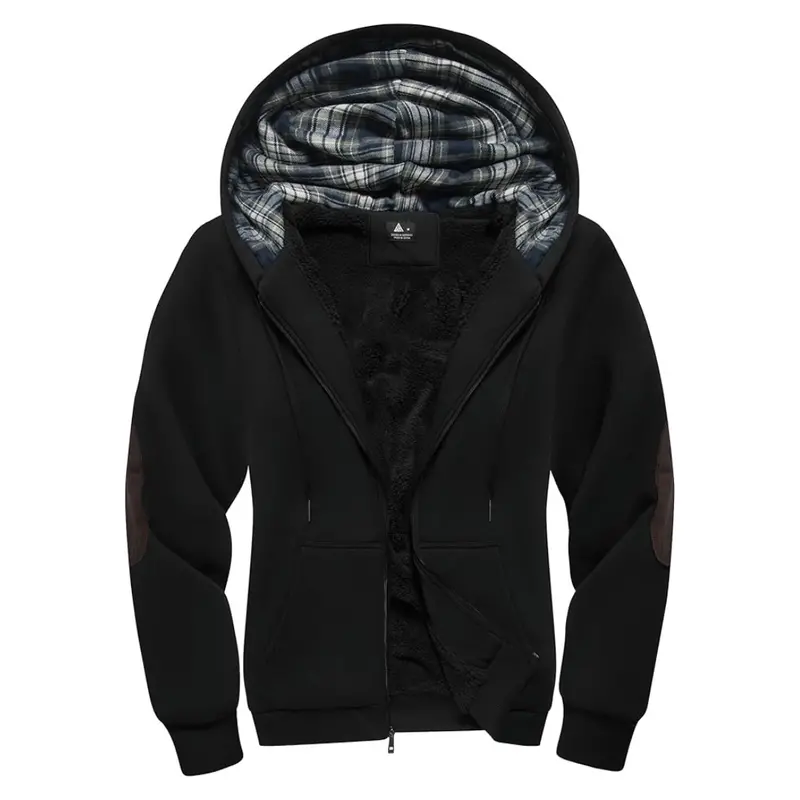 Men's Heavyweight Fleece Jacket Hoodies 1