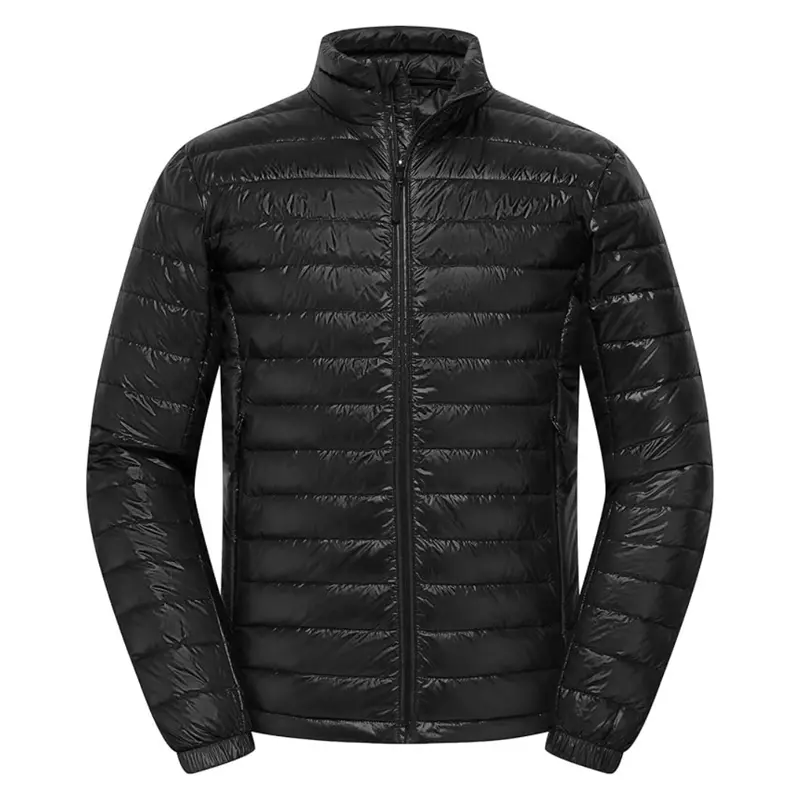 Men's Lightweight Puffer Winter Jacket Coat W/ Pockets 1