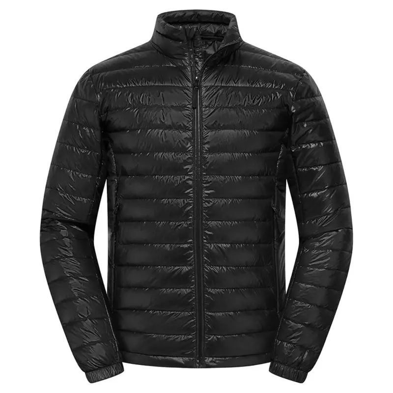 Men's Lightweight Puffer Winter Jacket Coat W/ Pockets 1