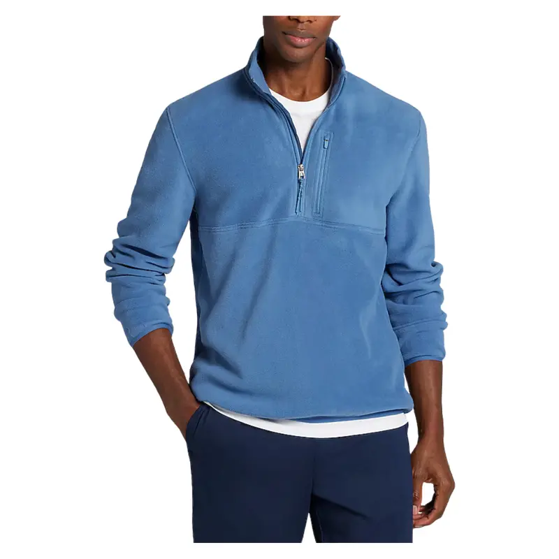 Men's Traveler Coolmotion Tailored Fit Fleece 1/4 Zip Pullover 1