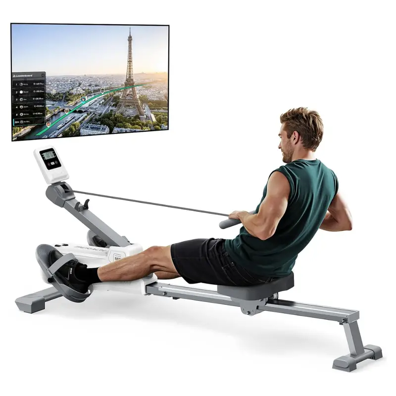 Merach 16-Level Foldable Magnetic Rowing Machine 1