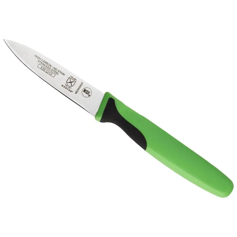 Mercer Culinary Millennia Colors 3" Slim Paring Knife 1