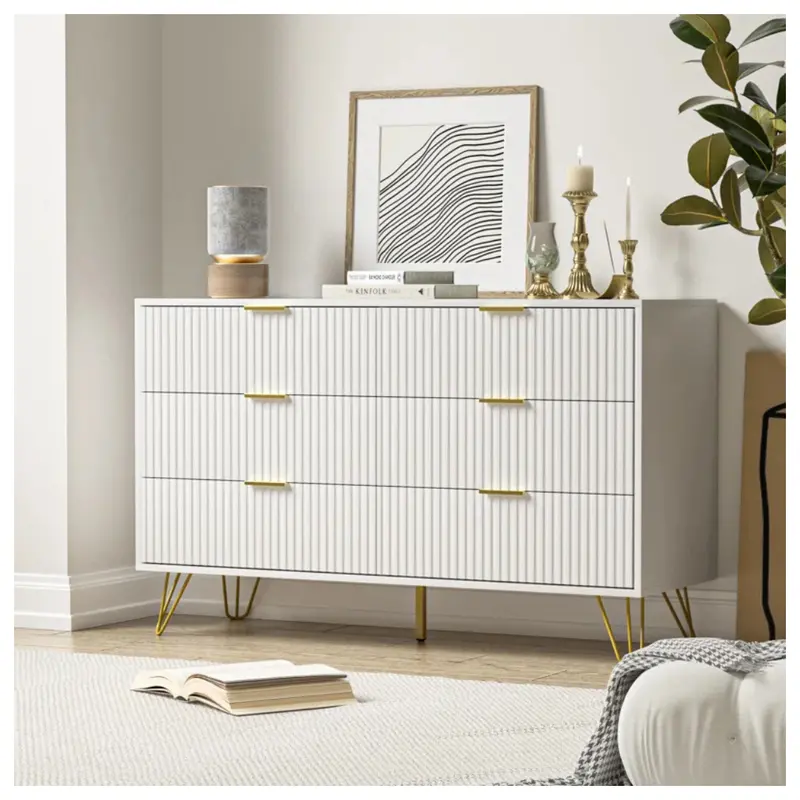 Mercer41 Sybrand 6 Drawer Dresser (29.5'' H X 47.2'' W X 15.7'' D) 1