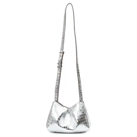 Metallic Leather Crossbody Bag 1
