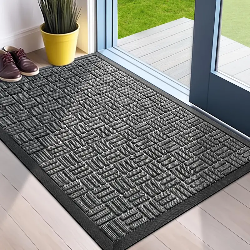 Mibao Heavy Duty Durable Front Door Mat (29.5" X 17") 1