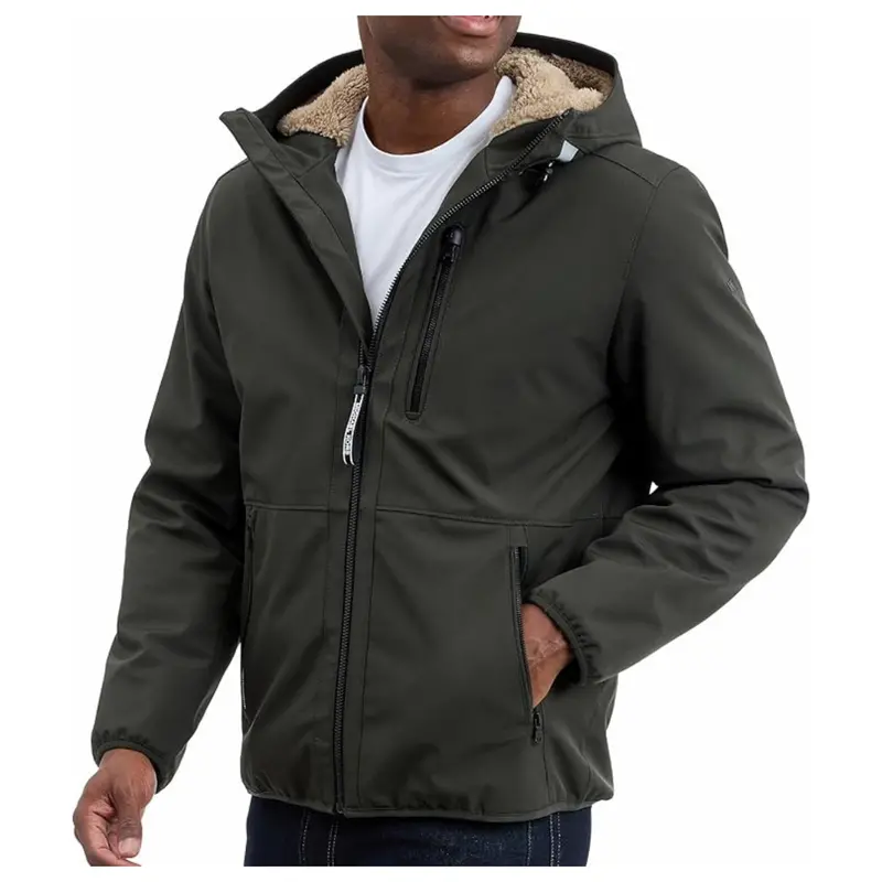 Michael Kors Men's Softshell Jacket (Olive, Medium) 1