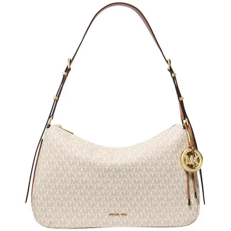 Michael Kors Nolita Medium Signature Logo Shoulder Bag (2 Colors) 1