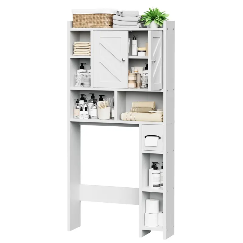Millwood Pines Emefu Over The Toilet Storage Cabinet (3 Colors) 1