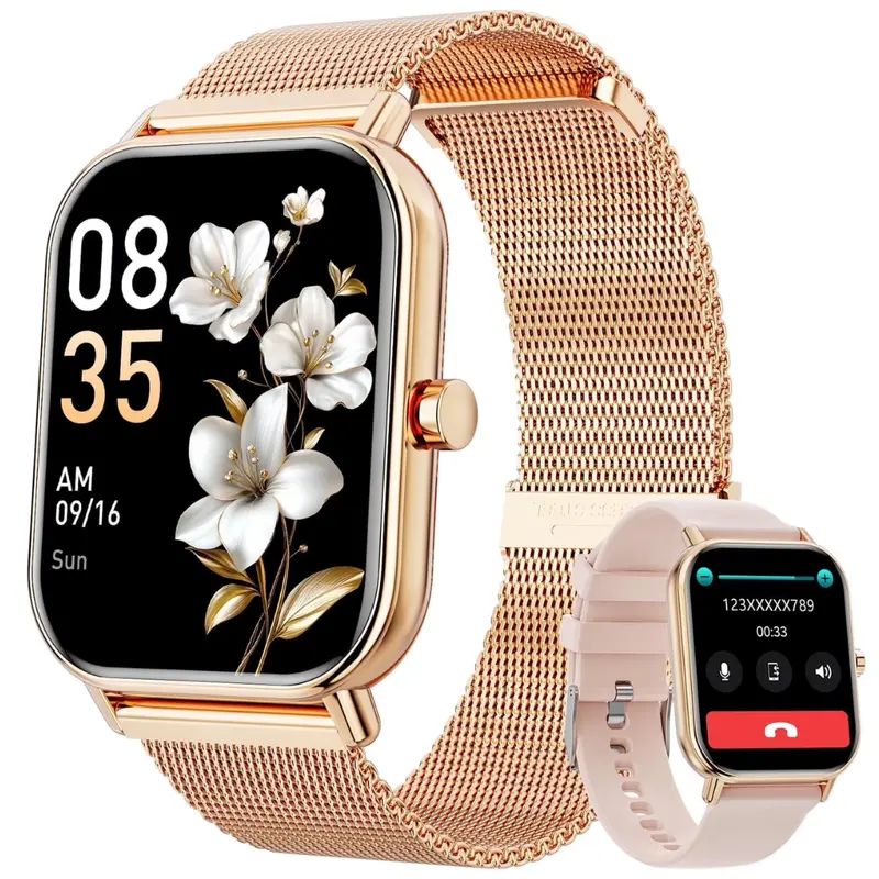 Mingdaln Ip68 Waterproof 1.85" Fitness Tracker Smart Watch 1