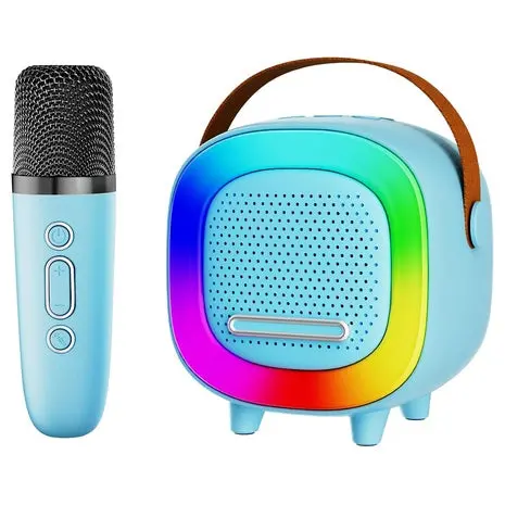 Mini Bluetooth Karaoke Speaker With Microphone (3 Colors) 1