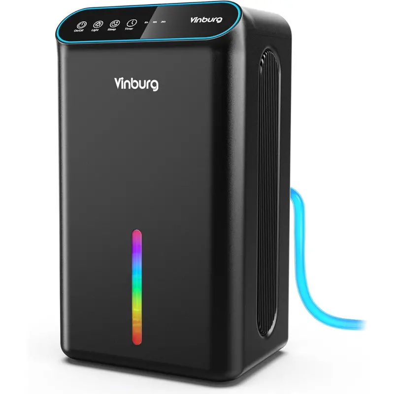 Mini Quiet Dehumidifier With Auto Shut Off 1