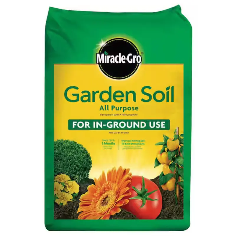 Miracle-Gro 0.75 Cu. Ft. In-Ground Use All-Purpose Garden Soil 1