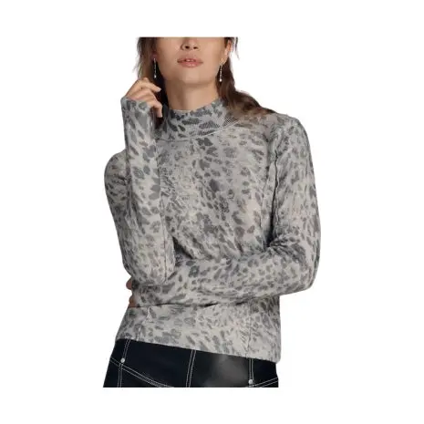 Mock-Neck Cashmere Sweater 1