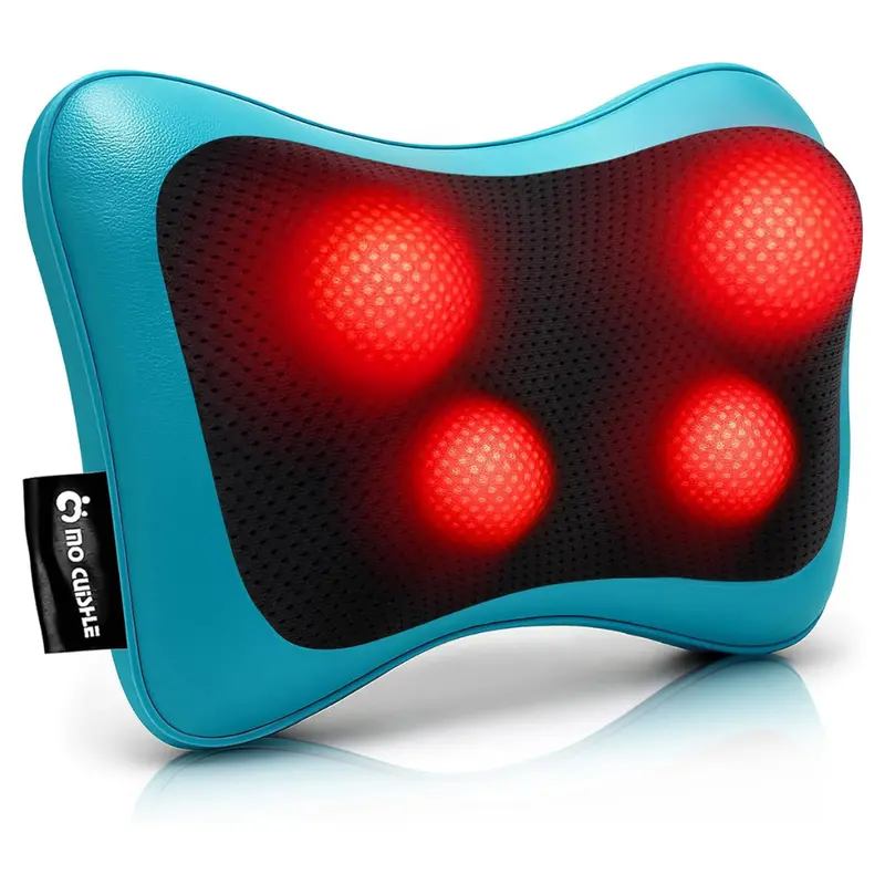Mocuishle Shiatsu Deep Tissue Kneading Massage Pillow With Heat 1