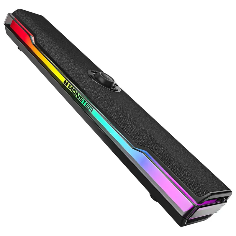 Monster S330 Computer Speaker Sound Bar With Dynamic Rgb Light 1