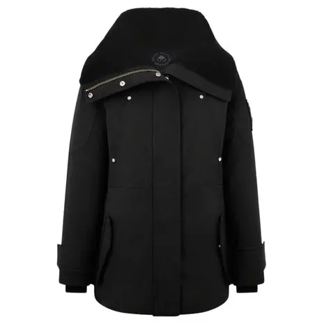 Moose Knuckles Women's Aurora Shearling Trim Jacket 1